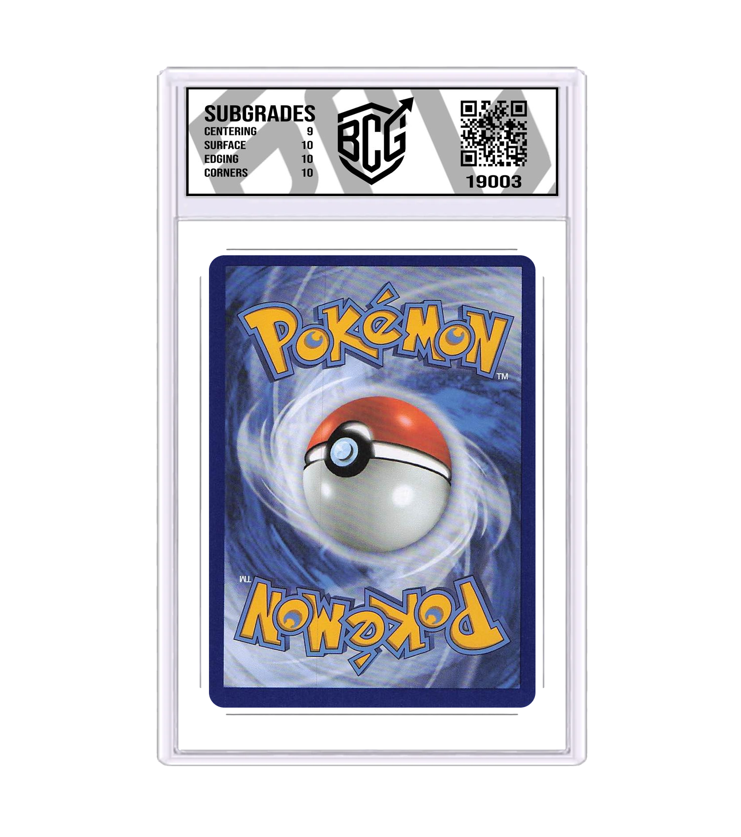 Back of the Birthday Pikachu slab