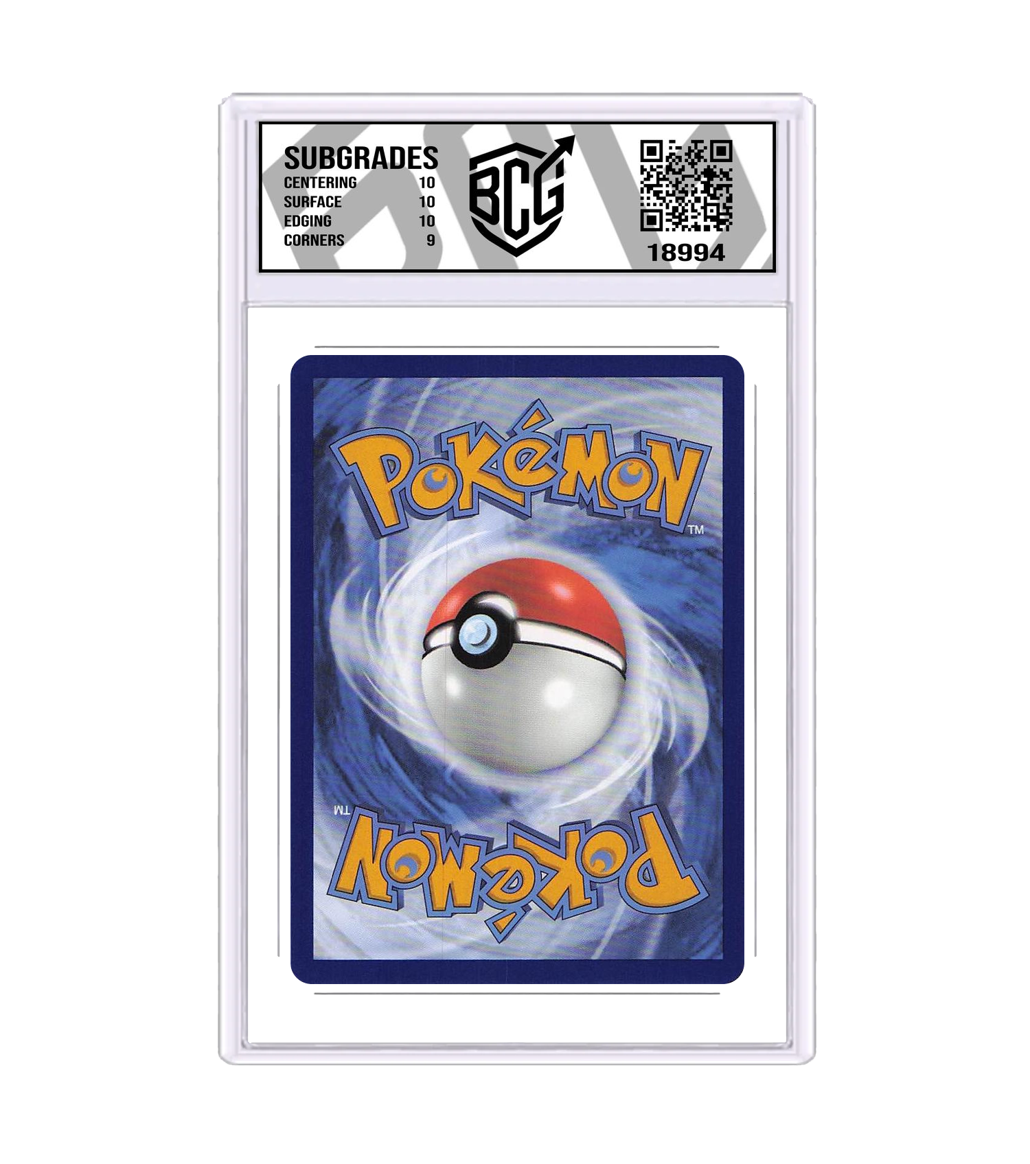 Back of the Pikachu slab