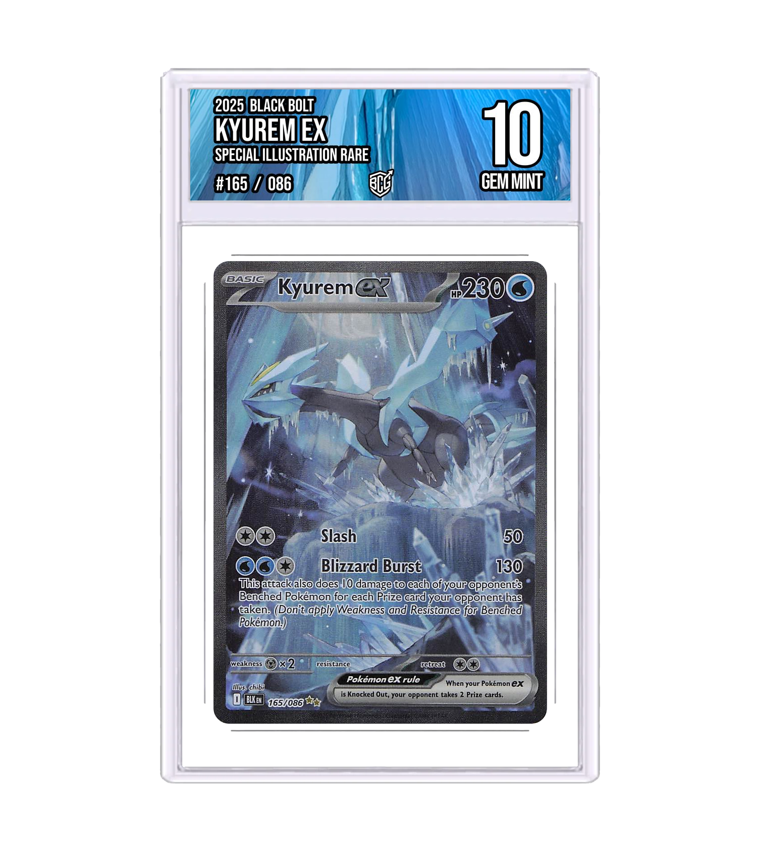 Front of the Kyurem ex slab